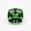 Green Tourmaline 1PC Medium 9x9 MM Cushion Faceted Green Lustrous Semi Precious Loose Gemstone