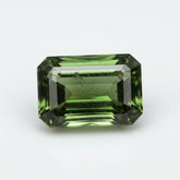 Green Tourmaline 1PC Large 10x12 MM Emerald Faceted Green Splendid Semi Precious Loose Gemstone