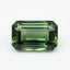 Green Tourmaline 1PC Chunky 12x16 MM Emerald Faceted Green Lustrous Semi Precious Gems