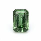Green Tourmaline 1PC Chunky 13x18 MM Emerald Faceted Green Shine Semi Precious Loose Gems