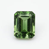 Green Tourmaline 1PC Small 6x8 MM Emerald Faceted Green Genuine Semi Precious Loose Gemstones