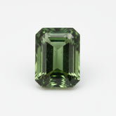 Green Tourmaline 1PC Medium 7x10 MM Emerald Faceted Green Fiery Semi Precious Loose Gemstone