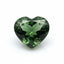 Green Tourmaline 1PC Tiny 6x6 MM Heart Faceted Green Polished Semi Precious Loose Gemstones