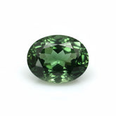 Green Tourmaline 1PC Tiny 4x6 MM Oval Faceted Green Polished Semi Precious Loose Gems