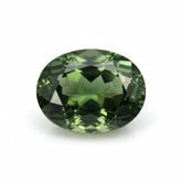 Green Tourmaline 1PC Large 8x12 MM Oval Faceted Green Genuine Semi Precious Loose Gems