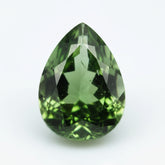 Green Tourmaline 1PC Large 10x12 MM Pear Faceted Green Fine Semi Precious Gems