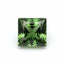 Green Tourmaline 10PC Tiny 3x3 MM Square Faceted Green Fiery Semi Precious Gems