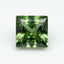 Green Tourmaline 10PC Tiny 4x4 MM Square Faceted Green Brilliant Semi Precious Loose Gems