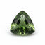 Green Tourmaline 1PC Tiny 6x6 MM Triangle Faceted Green Polished Semi Precious Loose Gemstones