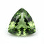 Green Tourmaline 1PC Medium 9x9 MM Triangle Faceted Green Lustrous Semi Precious Loose Gemstone