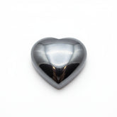 Hematite (Gunmetal) 10PC Tiny 4x4 MM Heart Cabochon Gray Polished semi Precious Loose Gems