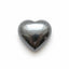 Hematite (Gunmetal) 1PC Small 8x8 MM Heart Cabochon Gray Shine semi Precious Precious Gemstone