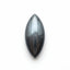 Hematite (Gunmetal) 1PC Small 6x12 MM Marquise Cabochon Gray Splendid semi Precious Semi Precious Gemstone