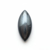 Hematite (Gunmetal) 1PC Small 6x12 MM Marquise Cabochon Gray Splendid semi Precious Semi Precious Gemstone