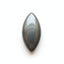 Hematite (Gunmetal) 1PC Medium 7x14 MM Marquise Cabochon Gray Luster semi Precious Precious Gemstone