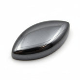 Hematite (Gunmetal) 1PC Large 8x16 MM Marquise Cabochon Gray Lustrous semi Precious Gems