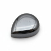 Hematite (Gunmetal) 1PC Tiny 5x7 MM Pear Cabochon Gray Fine semi Precious Gems