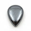 Hematite (Gunmetal) 1PC Large 9x11 MM Pear Cabochon Gray Fiery semi Precious Gems