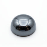 Hematite (Gunmetal) 10PC Tiny 5x5 MM Round Cabochon Gray Polished semi Precious Loose Gems