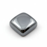 Hematite (Gunmetal) 10PC Tiny 4x4 MM Square Cabochon Gray Pure semi Precious Precious Gemstone