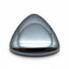 Hematite (Gunmetal) 1PC Large 10x10 MM Triangle Cabochon Gray Fiery semi Precious Loose Gemstone