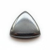 Hematite (Gunmetal) 1PC Small 8x8 MM Triangle Cabochon Gray Superior semi Precious Gems
