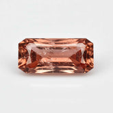 Hessonite Garnet (Gomed) 1PC Large 8x16 MM Baguette Faceted Red Lustrous Precious Gems