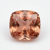 Hessonite Garnet (Gomed) 1PC Large 11x11 MM Cushion Faceted Red Fine Precious Loose Gemstone