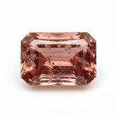 Hessonite Garnet (Gomed) 1PC Large 10x14 MM Emerald Faceted Red Lustrous Precious Loose Gemstone