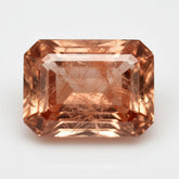 Hessonite Garnet (Gomed) 1PC Chunky 15x20 MM Emerald Faceted Red High-Quality Precious Loose Gems