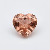 Hessonite Garnet (Gomed) 1PC Tiny 6x6 MM Heart Faceted Red Polished Precious Loose Gems