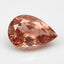Hessonite Garnet (Gomed) 1PC Large 10x14 MM Pear Faceted Red Natural Precious Gems