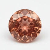 Hessonite Garnet (Gomed) 1PC Small 7x7 MM Round Faceted Red Splendid Precious Loose Gemstone