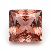 Hessonite Garnet (Gomed) 1PC Chunky 15x15 MM Square Faceted Red Superior Precious Loose Gemstone