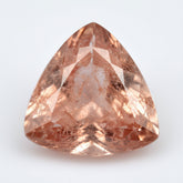 Hessonite Garnet (Gomed) 1PC Large 12x12 MM Triangle Faceted Red High-Quality Precious Loose Gemstones