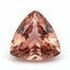Hessonite Garnet (Gomed) 1PC Medium 9x9 MM Triangle Faceted Red Lustrous Precious Gems