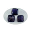 Iolite 1PC Chunky 15x20 MM Emerald Faceted Blue Natural Semi Precious Gems