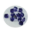 Iolite 1PC Small 7x9 MM Emerald Faceted Blue Brilliant Semi Precious Loose Gemstones
