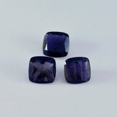 Iolite 1PC Tiny 3x5 MM Emerald Faceted Blue Natural Semi Precious Loose Gemstone