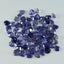 Iolite 1PC Tiny 5x5 MM Heart Faceted Blue Sparkling Semi Precious Loose Gemstone