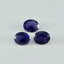 Iolite 1PC Tiny 5x7 MM Oval Faceted Blue Lustrous Semi Precious Gems