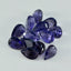 Iolite 1PC Tiny 3x5 MM Pear Faceted Blue Fiery Semi Precious Gems