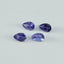 Iolite 1PC Small 6x9 MM Pear Faceted Blue Splendid Semi Precious Gems