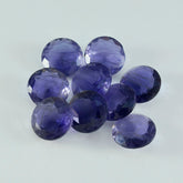 Iolite 1PC Tiny 5x5 MM Round Faceted Blue Sparkling Semi Precious Loose Gemstone