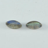 Labradorite 1PC Small 6x12 MM Marquise Cabochon Gray Natural semi Precious Semi Precious Gemstone