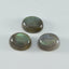 Labradorite 1PC Large 10x12 MM Oval Cabochon Gray Fine semi Precious Loose Gemstone