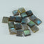 Labradorite 1PC Small 8x8 MM Square Cabochon Gray Superior semi Precious Gems