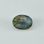 Labradorite 1PC Chunky 12x16 MM Oval Faceted Gray Polished Semi Precious Loose Gems
