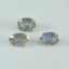 Labradorite 1PC Small 6x8 MM Oval Faceted Gray Fine Semi Precious Gems