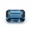 London Blue topaz 1PC Small 6x9 MM Emerald Faceted Blue Polished Semi Precious Loose Gemstones